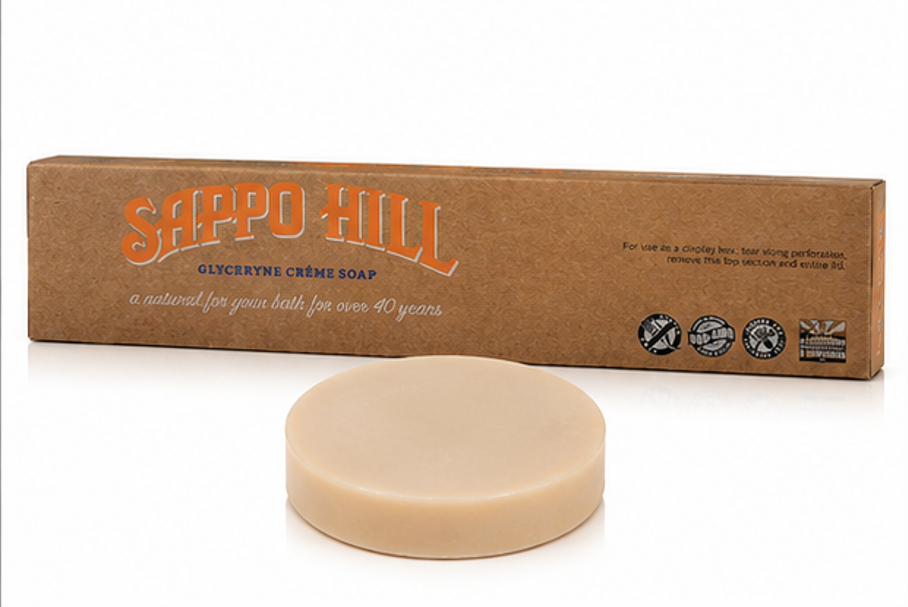 Sappo Hill Soapworks Glycerine Soap Bar Almond Bars 3.5 oz Sappo Hill
